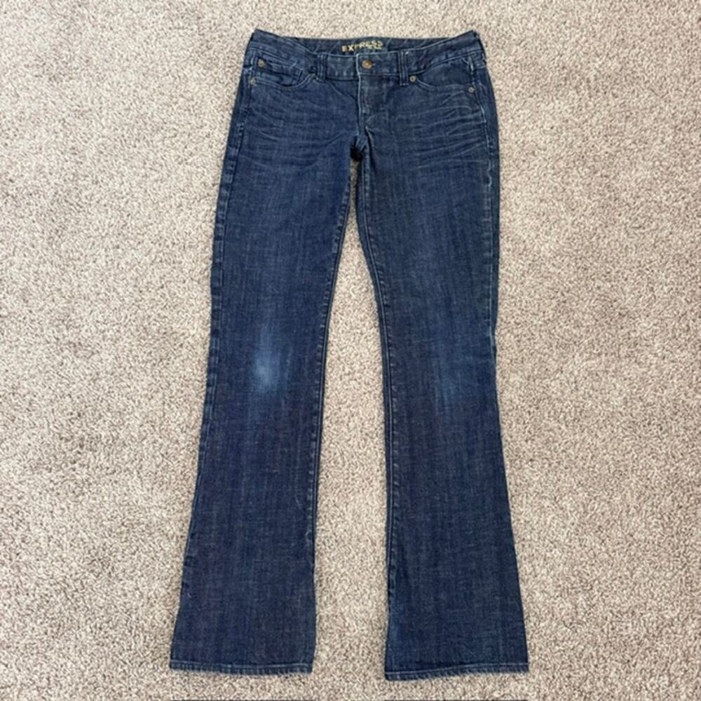 Express Jeans Vintage 1999 Chicago Women's 6 Regular Blue Bootcut Low Rise